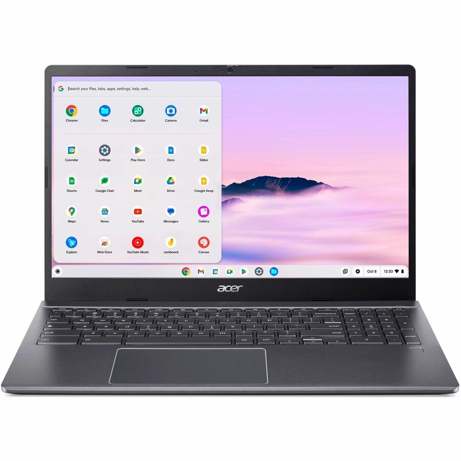 Acer Chromebook Plus 515 CBE595-2T CBE595-2T-557G 15.6" Touchscreen Clamshell Chromebook - Full HD - 60 Hz - Intel Core 5 Series 1 120U - 256 GB PCI Express NVMe 4.0 SSD - English (US) Keyboard - Iron