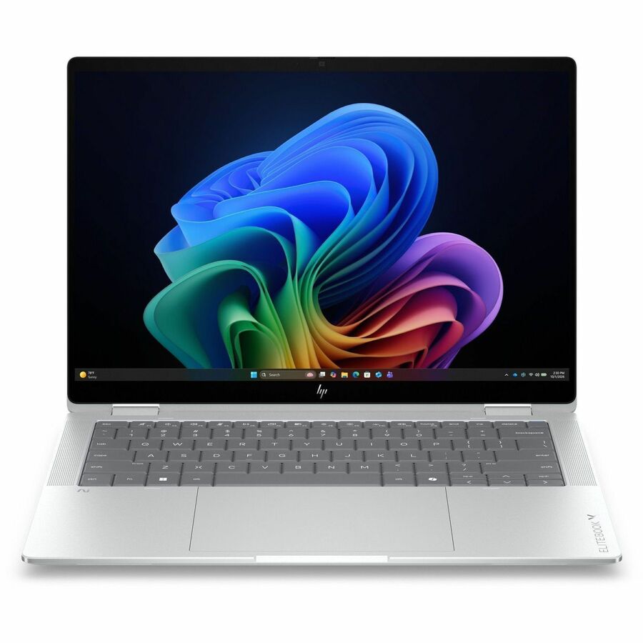 HP EliteBook X Flip G2i 14" Touchscreen Convertible Copilot+ PC 2 in 1 Notebook - WUXGA - Intel Core Ultra 7 Series 3 366H - vPro Technology - 32 GB - 512 GB SSD - Glacier Silver