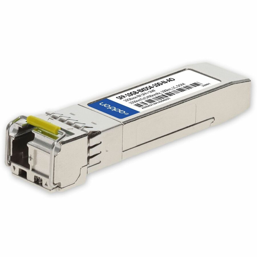 AddOn Alcatel-Lucent Nokia Compatible TAA 10GBase-BX SFP+ Transceiver (SMF, 1550nmTx/1490nmRx, 100km, LC, DOM)
