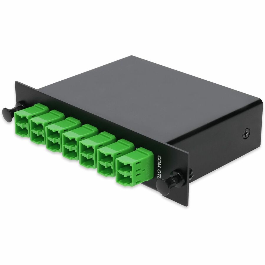 AddOn 8+3 Channel LGX DWDM Mux/Demux C24-C31 with OTDR, Test Tx/Rx, Upgrade, and Express Ports, LC/APC Connectors