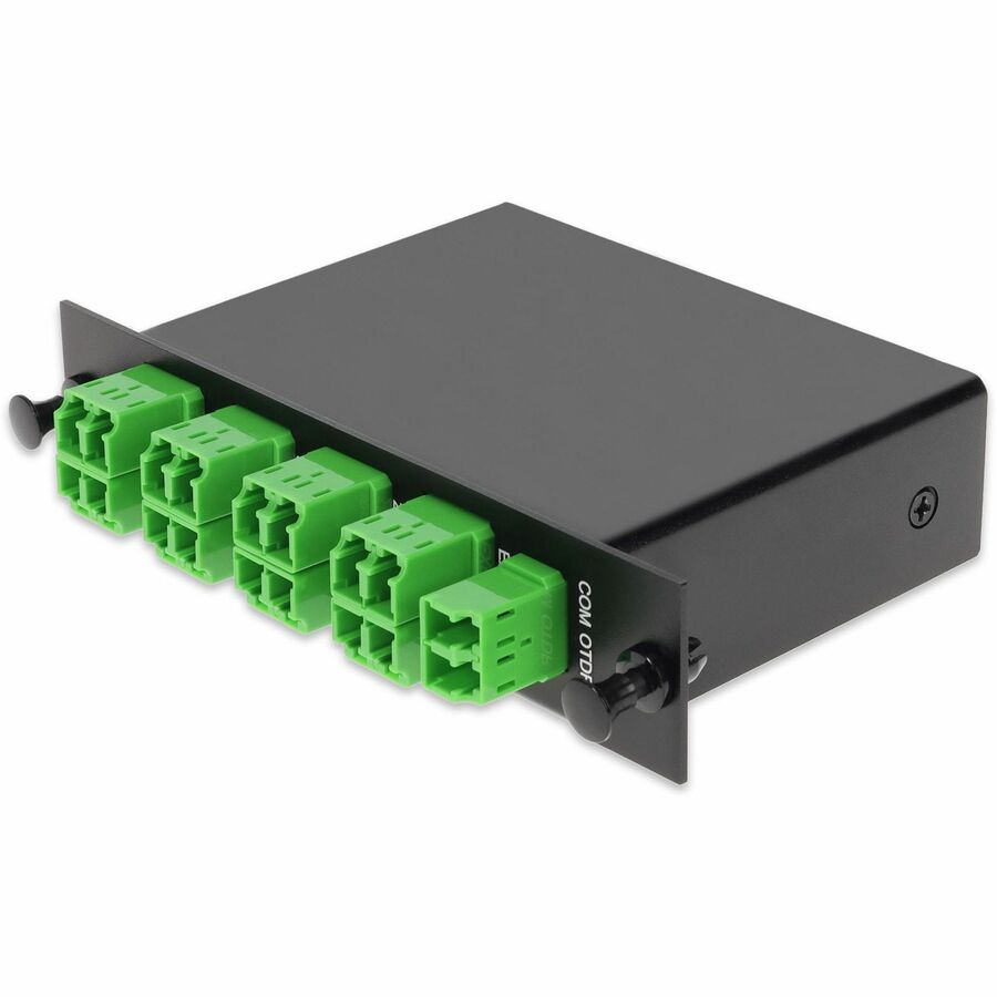 AddOn 12+3 Channel LGX DWDM Mux/Demux C28-C39 with OTDR, Test Tx/Rx, Upgrade, and Express Ports, LC/APC Connectors