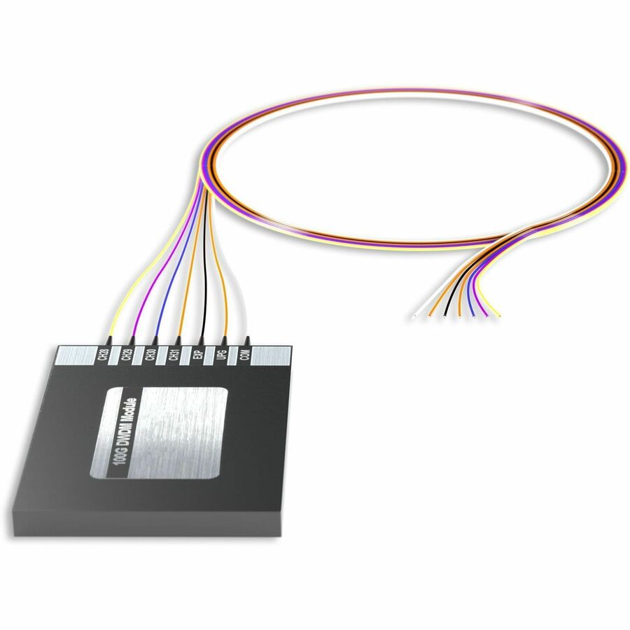 AddOn 4+2 Channel OSP DWDM Mux/Demux C28-C31 with Upgrade and Express Ports, 40in Single-Mode Pigtails, and no connectors