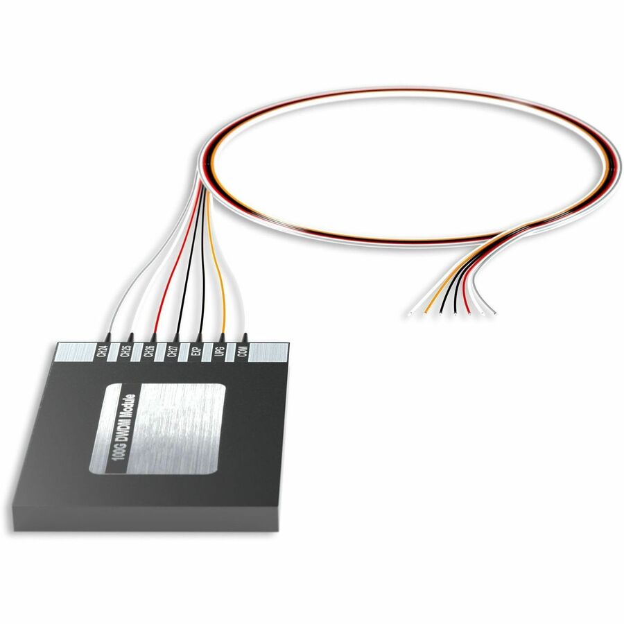 AddOn 4+2 Channel OSP DWDM Mux/Demux C24-C27 with Upgrade and Express Ports, 40in Single-Mode Pigtails, and no connectors