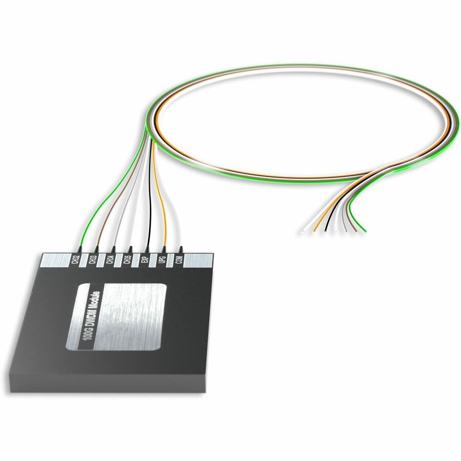 AddOn 4+2 Channel OSP DWDM Mux/Demux C32-C35 with Upgrade and Express Ports, 40in Single-Mode Pigtails, and no connectors