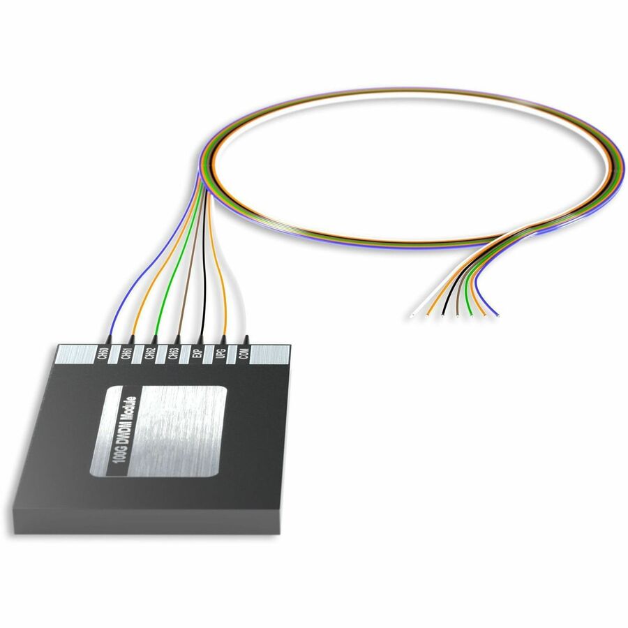 AddOn 4+2 Channel OSP DWDM Mux/Demux C60-C63 with Upgrade and Express Ports, 40in Single-Mode Pigtails, and no connectors