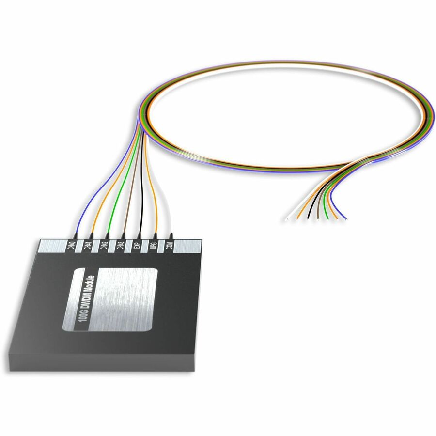 AddOn 4+2 Channel OSP DWDM Mux/Demux C40-C43 with Upgrade and Express Ports, 40in Single-Mode Pigtails, and no connectors