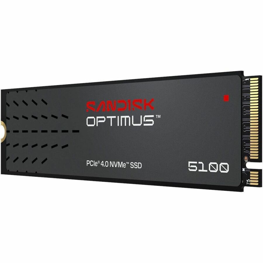 SanDisk Optimus 5100 SDSP51500GAN-000E0 500 GB Solid State Drive - M.2 2280 Internal - PCI Express NVMe (PCI Express NVMe 4.0 x4)