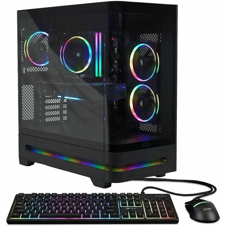 Acer Nitro 85 N85-600-UR35 Gaming Desktop Computer - Intel Core Ultra 7 Series 2 265F - 16 GB - 1 TB PCI Express NVMe 4.0 SSD