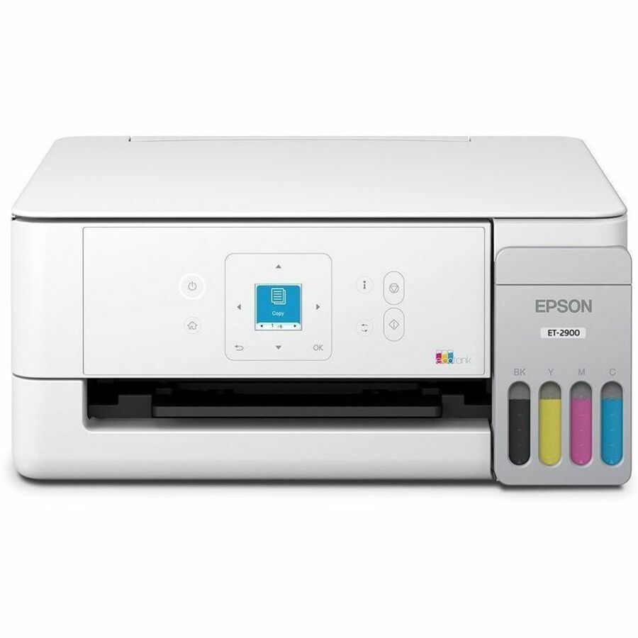 Epson ET-2900 Wireless EcoTank Inkjet Multifunction Printer - Color - White