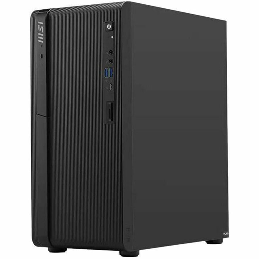 MSI PRO DP180 AI A2NVLG-1469US - Pro Desktop PC - Intel Core Ultra 5-225 - GeForce RTX 5060 - 16GB DDR5 U-DIMM - 1TB M.2 NVMe SSD - Windows 11 Home Plus - 1 Year Warranty