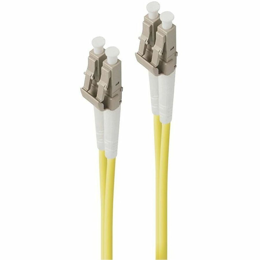 Alogic LC-LC 100G Single Mode LSZH 09/125µm OS2 Yellow 2mm OD Duplex Fiber Cable