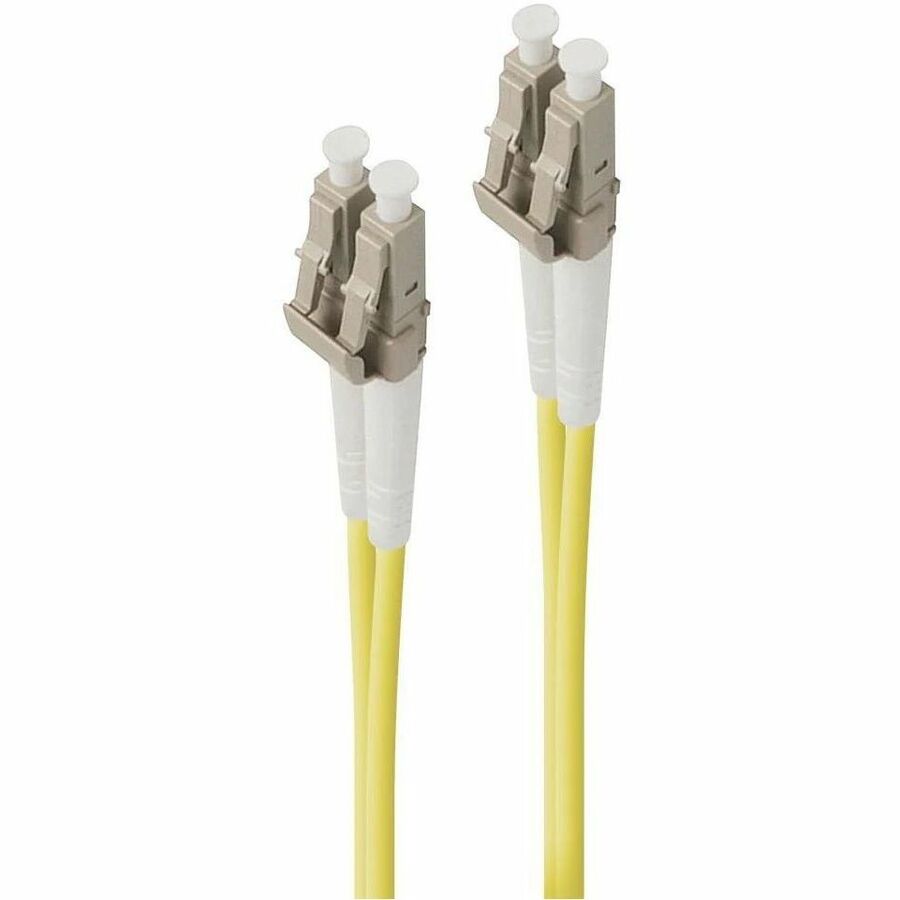 Alogic LC-LC 100G Single Mode LSZH 09/125µm OS2 Yellow 2mm OD Duplex Fiber Cable