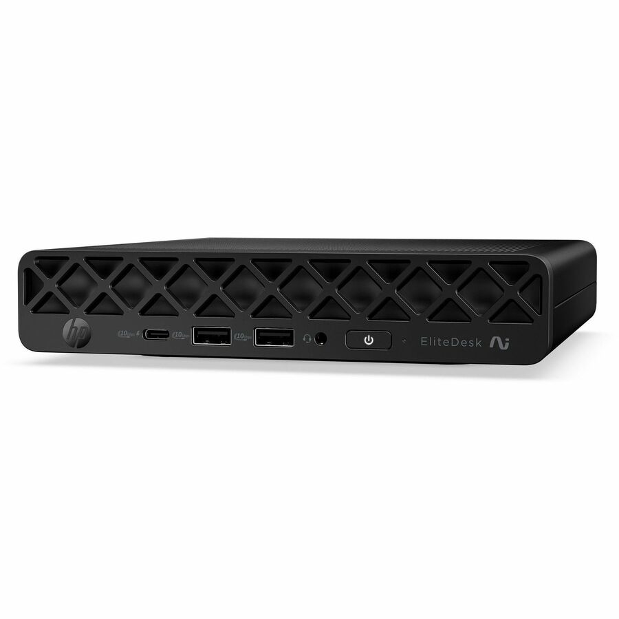 HP EliteDesk 8 G2i Desktop Computer - Intel Core Ultra 5 Series 3 335 - vPro Technology - 32 GB - 512 GB M.2 SSD - Mini PC - Jack Black