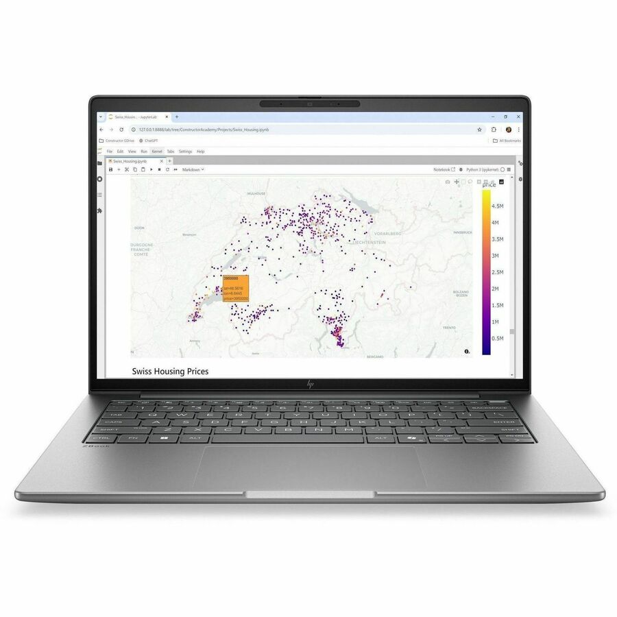 HP ZBook 8 G2i 14" Copilot+ PC Mobile Workstation - Intel Core Ultra 7 Series 3 366H - 64 GB - 1 TB SSD