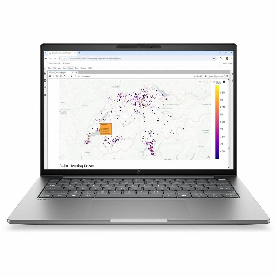HP ZBook 8 G2i 14" Copilot+ PC Mobile Workstation - Intel Core Ultra 7 Series 3 366H - 32 GB - 512 GB SSD