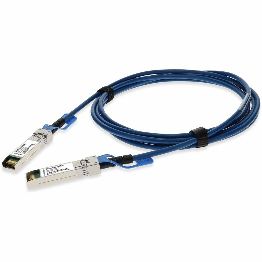 AddOn MSA Compliant 25GBase-CU SFP28 Direct Attach Cable (Passive Twinax, 1.5m, Blue)