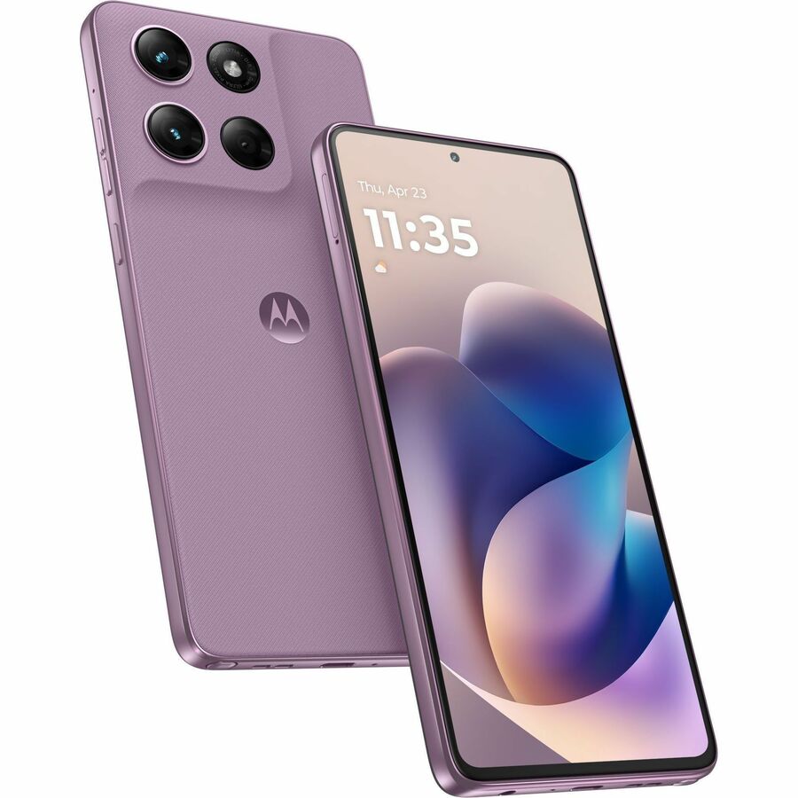 Motorola Mobility moto g stylus (2026) 128 GB Smartphone - 6.7" Extreme AMOLED Super HD 2712 x 1220 - Octa-core (Cortex A78Quad-core (4 Core) 2.40 GHz + Cortex A55 Quad-core (4 Core) 1.80 GHz - 8 GB RAM - Android 16 - 5G - PANTONE Lavender Mist