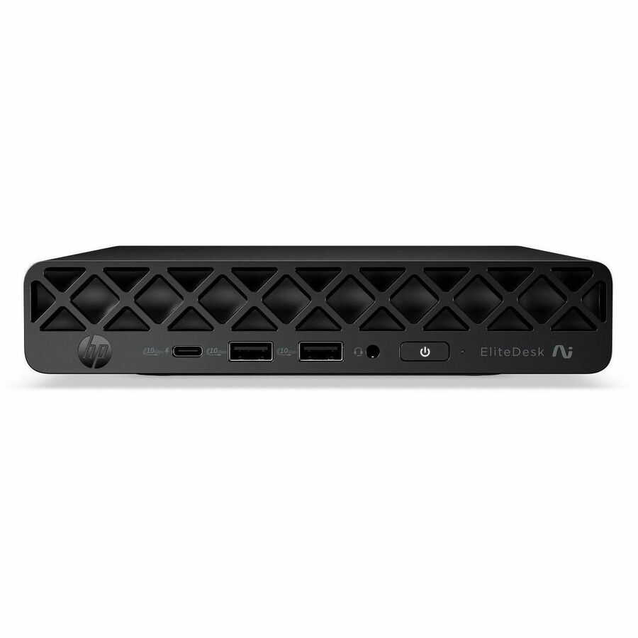 HP EliteDesk 8 G2a Desktop Computer - AMD Ryzen AI 5 PRO Ryzen AI PRO 300 Series 430 - 16 GB - 256 GB PCI Express NVMe SSD - Mini PC