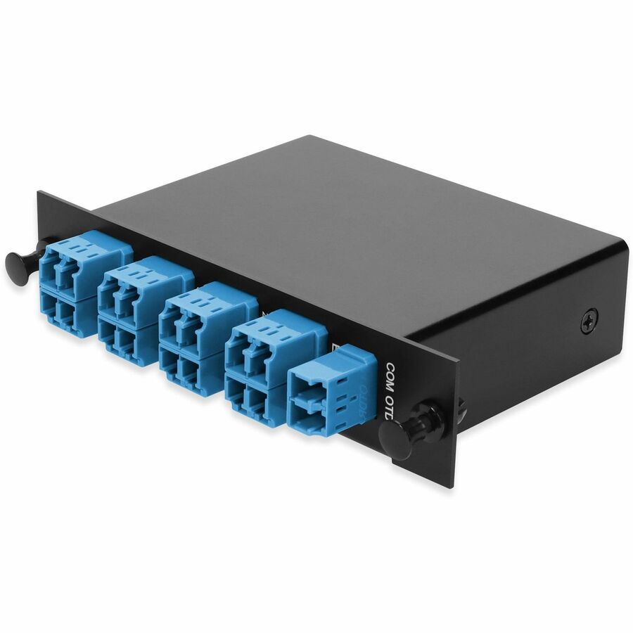 AddOn 12+3 Channel LGX DWDM Mux/Demux C28-C39 with OTDR, Test Tx/Rx, Upgrade, and Express Ports, LC/UPC Connectors