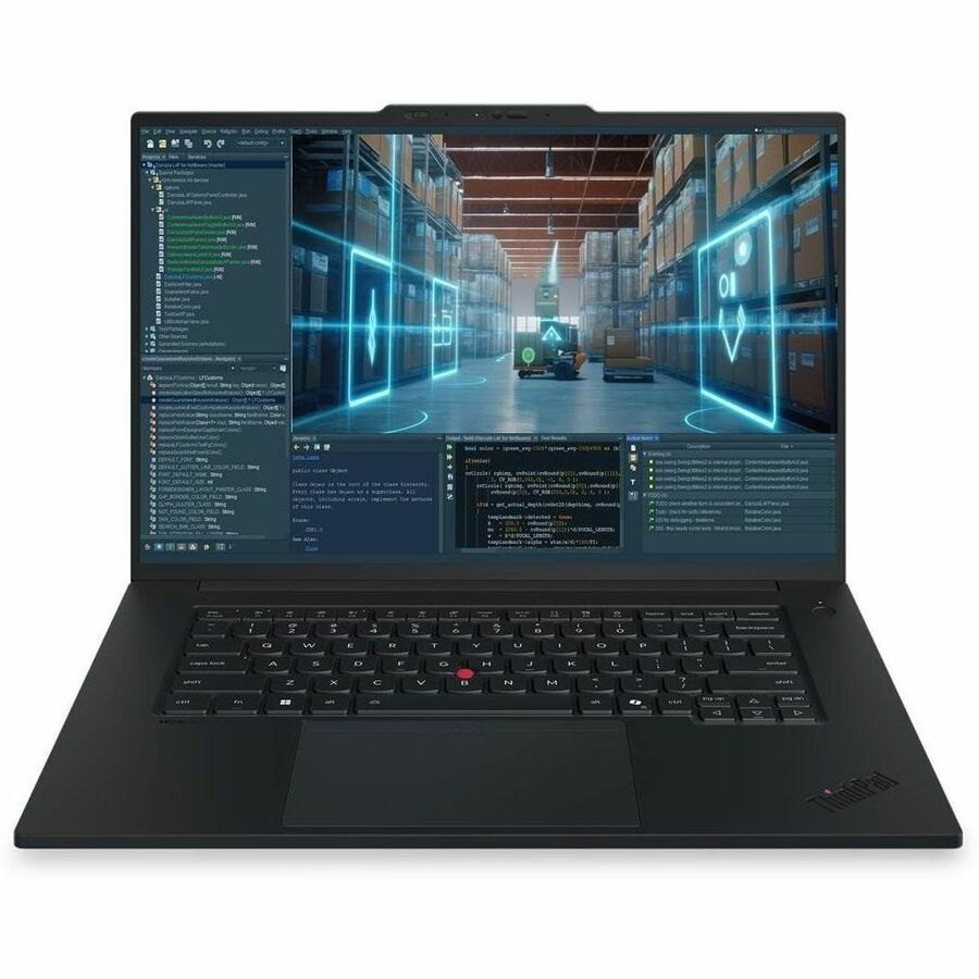 Lenovo ThinkPad P1 Gen 9 21UE000WUS 16" Touchscreen Copilot+ PC Mobile Workstation - 3.2K - 120 Hz - Intel Core Ultra 7 Series 3 356H - 32 GB - 1 TB SSD - English (US) Keyboard - Black