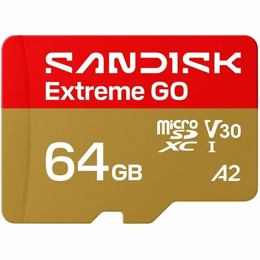 SanDisk 64 GB Class 10/UHS-I (U3) V30 microSDXC