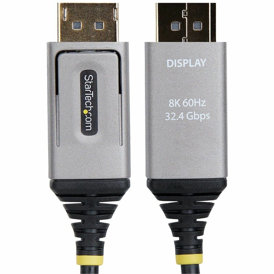 StarTech 40m (131ft) DisplayPort 1.4 Hybrid Active Optical Cable (AOC), CMP Plenum, 8K 60Hz, 32.4Gbps, Active DisplayPort Cable