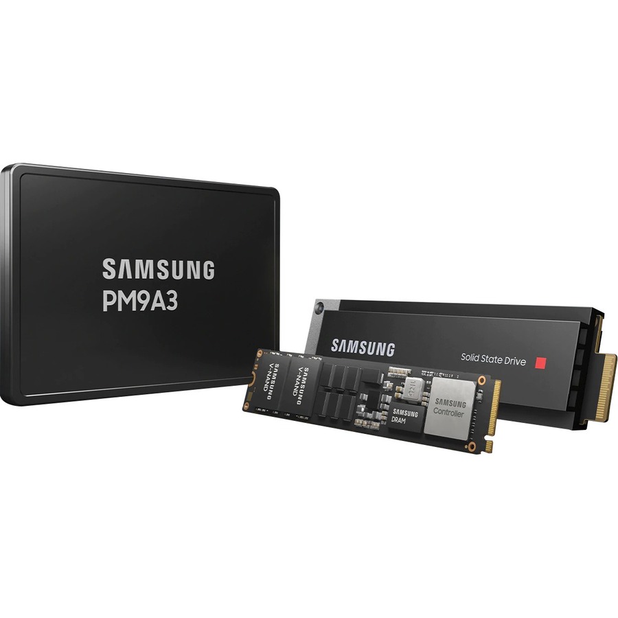 Samsung PM9A3 7.68 TB Solid State Drive - 2.5" Internal - U.2 (PCI Express NVMe x4)