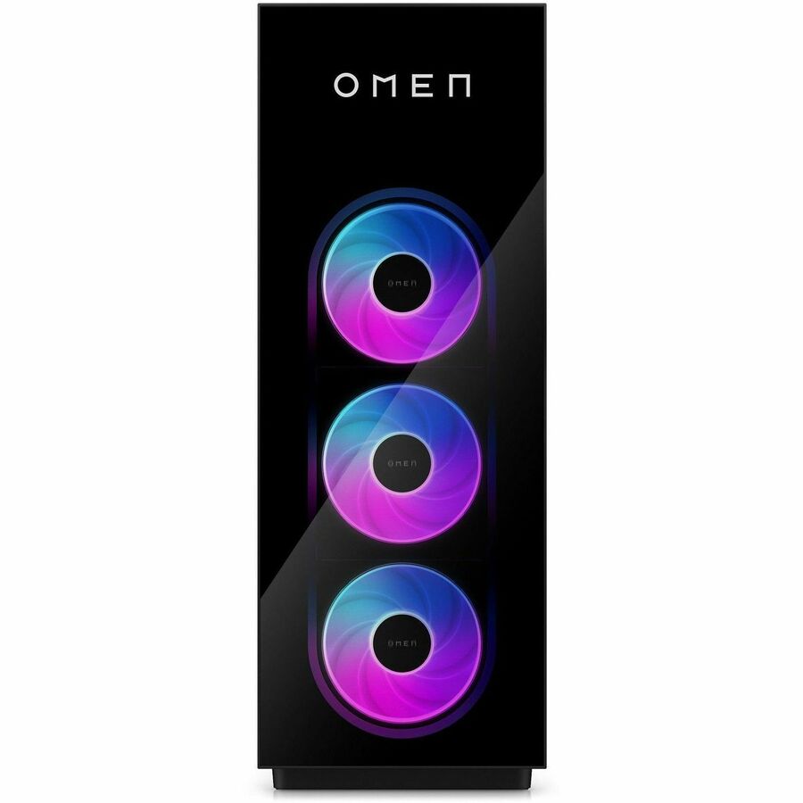 HPI SOURCING - NEW OMEN MAX 45L GT23-0000 GT23-0990m Gaming Desktop Computer - AMD Ryzen 9 Ryzen 9000 Series 9900X3D - 64 GB - 4 TB PCI Express NVMe 4.0 SSD - Shadow Black