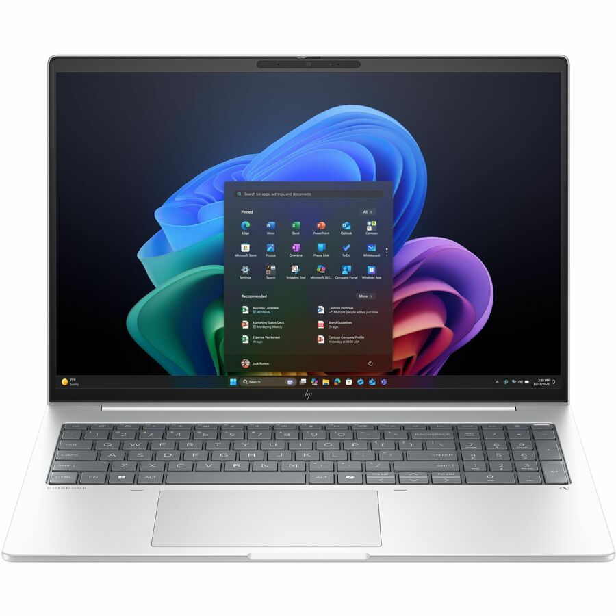 HPI SOURCING - NEW EliteBook 8 G1i 16" Touchscreen Notebook - WUXGA - 60 Hz - Intel Core Ultra 7 Series 2 268V - vPro Technology - 32 GB - 1 TB SSD - Glacier Silver Aluminum