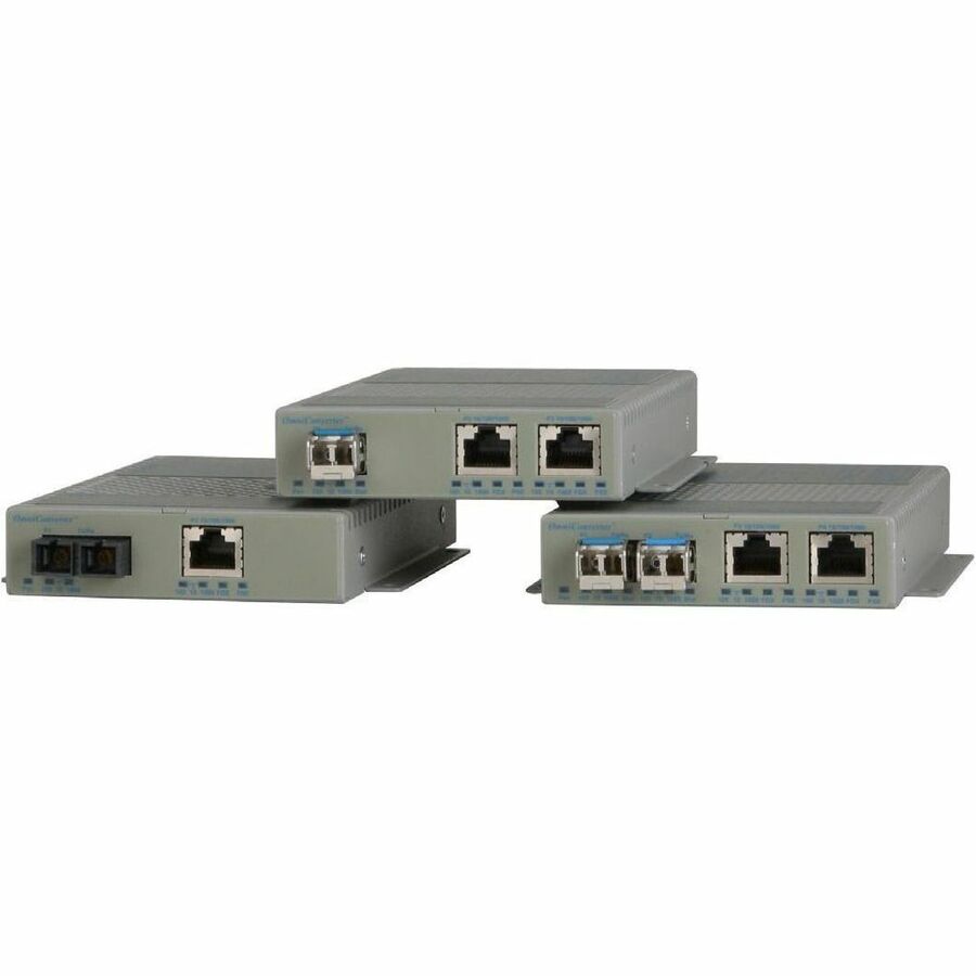 Omnitron Systems OmniConverter GHPoEBT/S 9519B-0-19W Transceiver/Media Converter