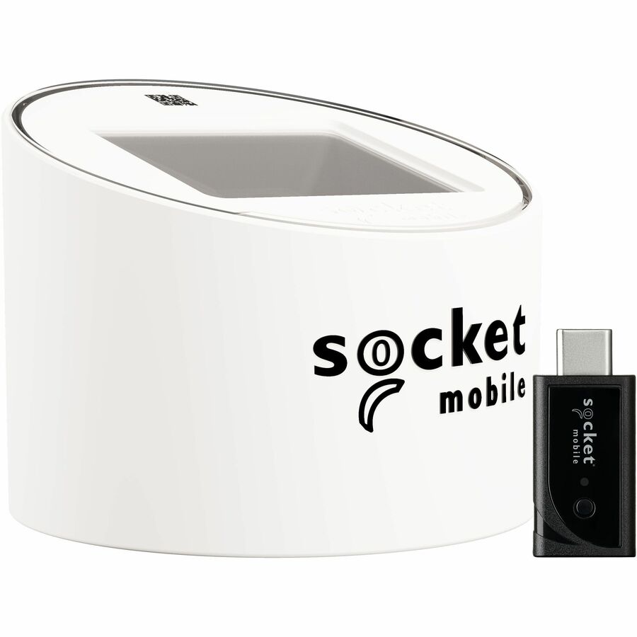 Socket Mobile SocketScan S320 w/SM Link General Purpose Reader White w/Secure Pad