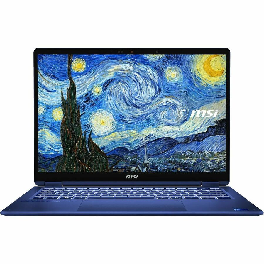 MSI Prestige 14 Flip AI+ Prestige 14 Flip AI+ The Starry Night-288US 14" Touchscreen Convertible Copilot+ PC 2 in 1 Notebook - Full HD Plus - Intel Core Ultra X9 Series 3 378H - 32 GB - Starry Night