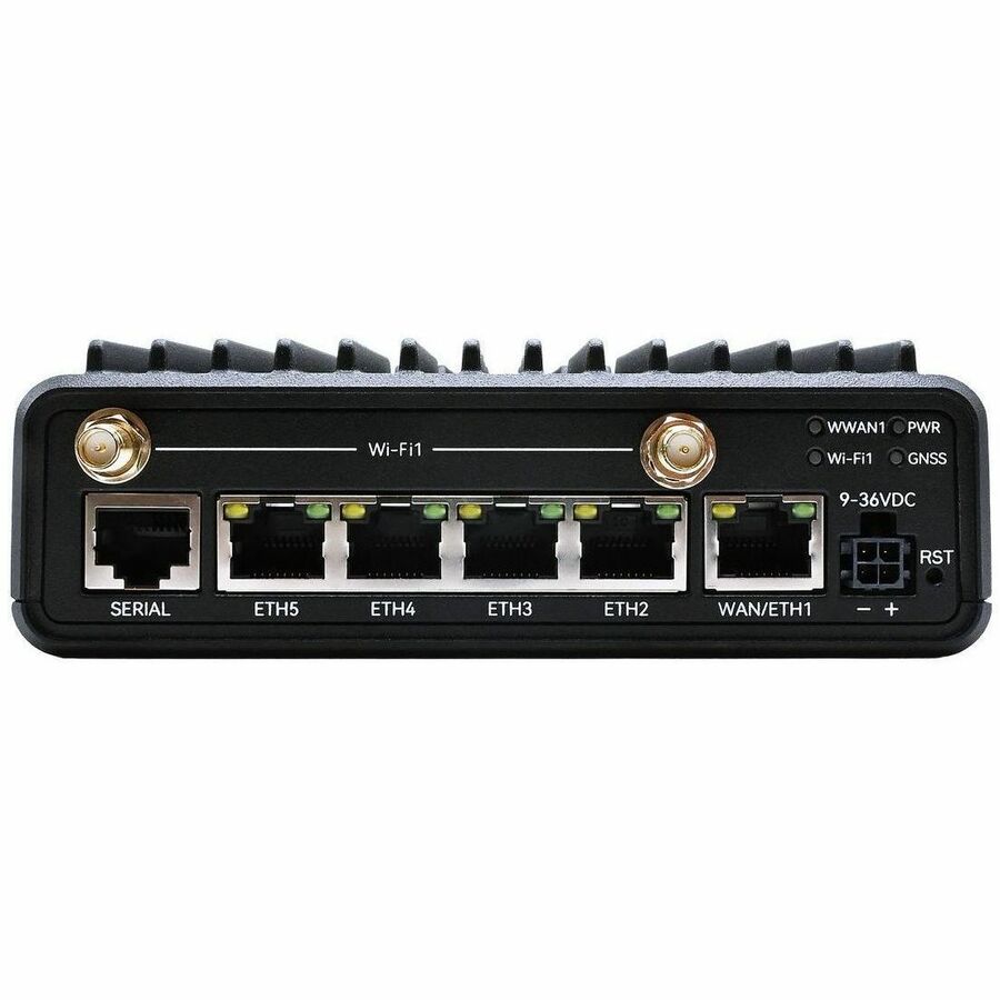 Digi TX65-5B-1N Wi-Fi 7 IEEE 802.11 a/b/g/n/ac/ax/be 2 SIM Ethernet, Cellular Modem/Wireless Router - TAA Compliant