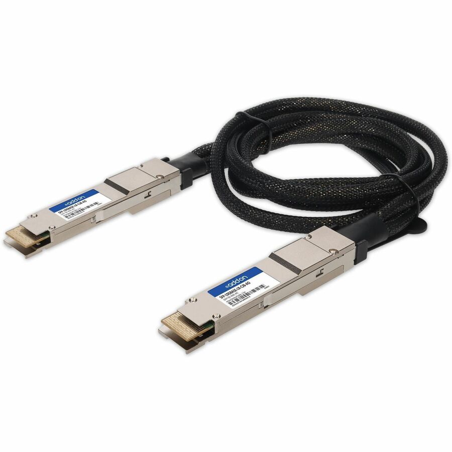 AddOn Mellanox Compatible TAA 400GBase-AEC QSFP-DD to QSFP-DD Active Electrical Cable (AEC, 1.5m, CMIS 5.2)