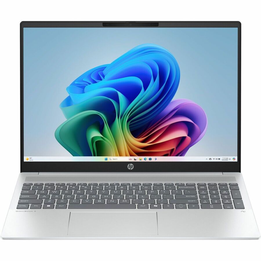 HPI SOURCING - NEW OmniBook 5 16-ag1000 16-ag1175cl 16" Touchscreen Copilot+ PC Notebook - 2K - AMD Ryzen AI 7 Ryzen AI 300 Series 350 - 16 GB - 1 TB SSD - Glacier Silver Aluminum