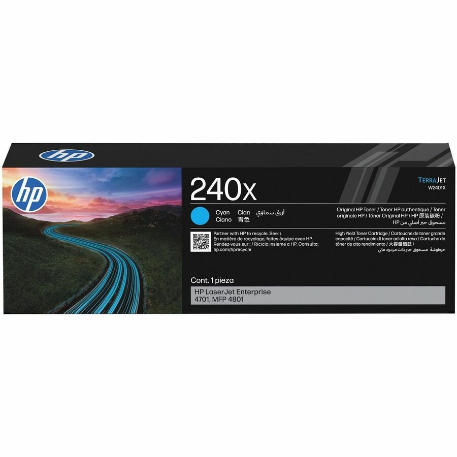 HP 240X Original Laser Toner Cartridge - Cyan Pack