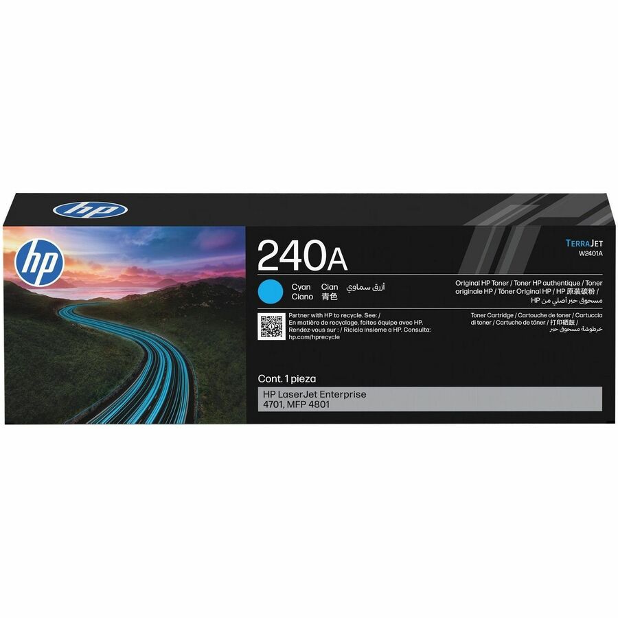 HP 240A Original Laser Toner Cartridge - Cyan Pack