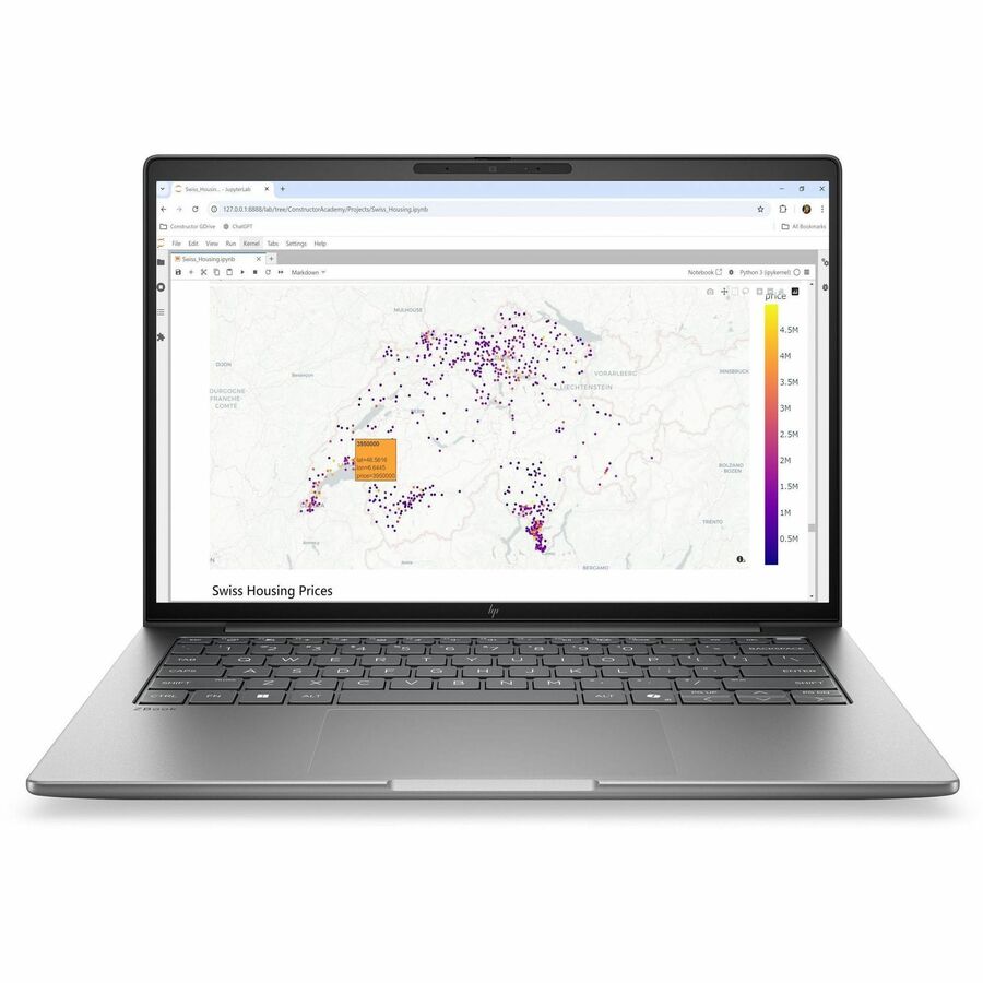 HP ZBook 8 G2i 14" Mobile Workstation - Intel Core Ultra 5 Series 3 336H - 32 GB - 512 GB SSD - Meteor Silver