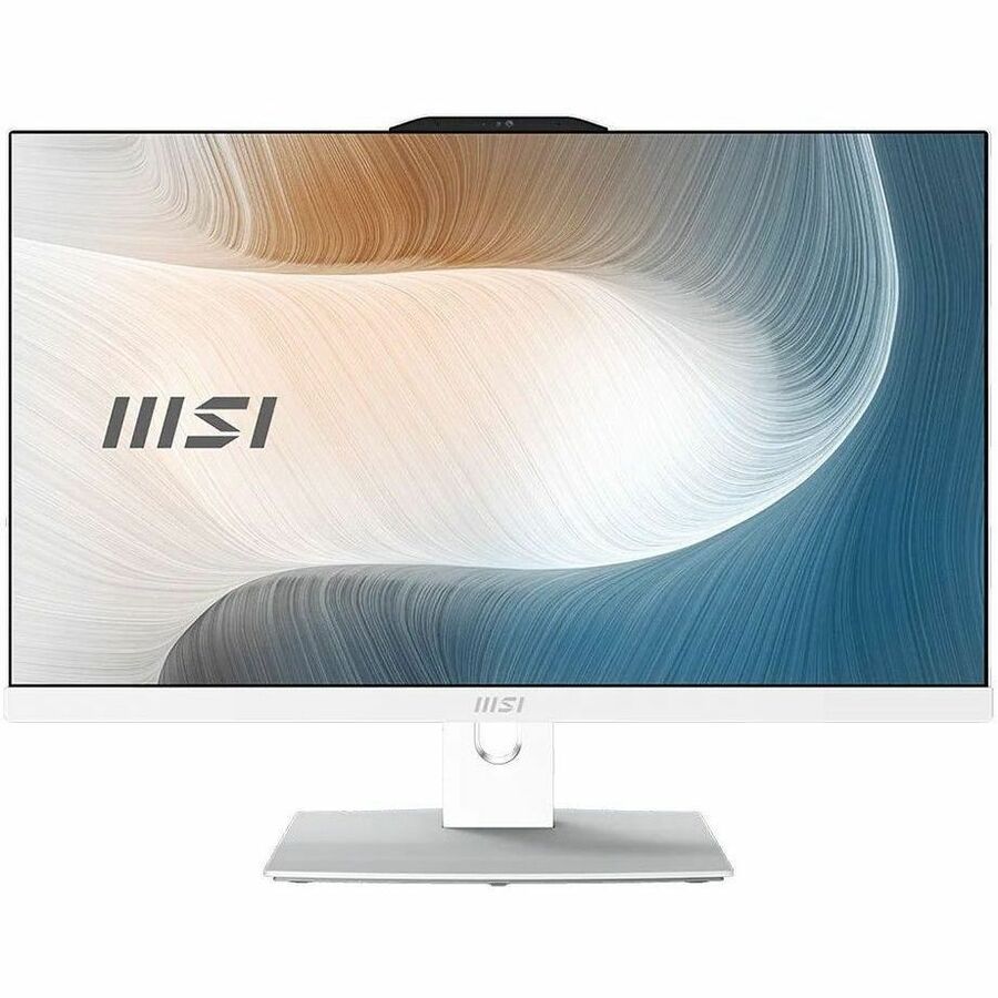 MSI Modern AM242TP 1M Modern AM242TP 1MA-2456US All-in-One Computer - Intel Core 5 Series 1 120U - 16 GB - 1 TB PCI Express NVMe SSD - 23.8" Full HD Touchscreen - Desktop - White
