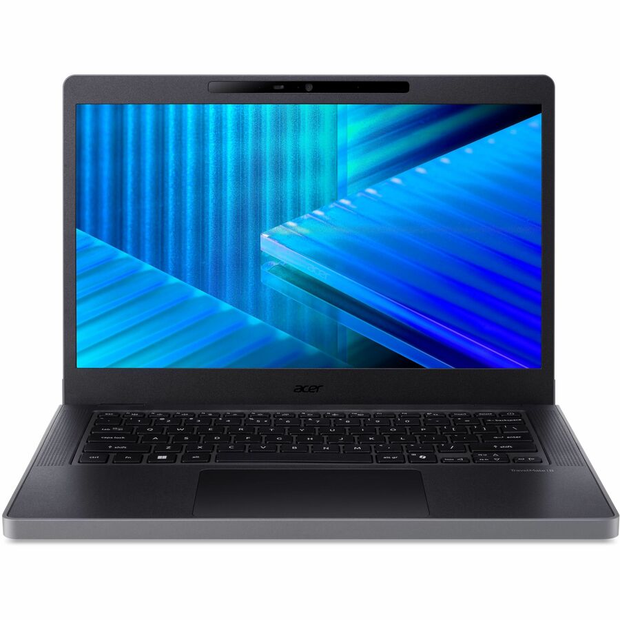 Acer TravelMate B5 14 TMB514-31-G2 TMB514-31-G2-33DZ 14" Rugged Clamshell Notebook - Full HD - 60 Hz - Intel Core 3 Core N-series N355 - 8 GB - 256 GB PCI Express NVMe 4.0 SSD - English (US) Keyboard - Black