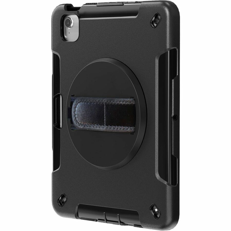 CTA Digital Rugged Carrying Case for 11" Apple iPad Air 11 (2024) Tablet - Black