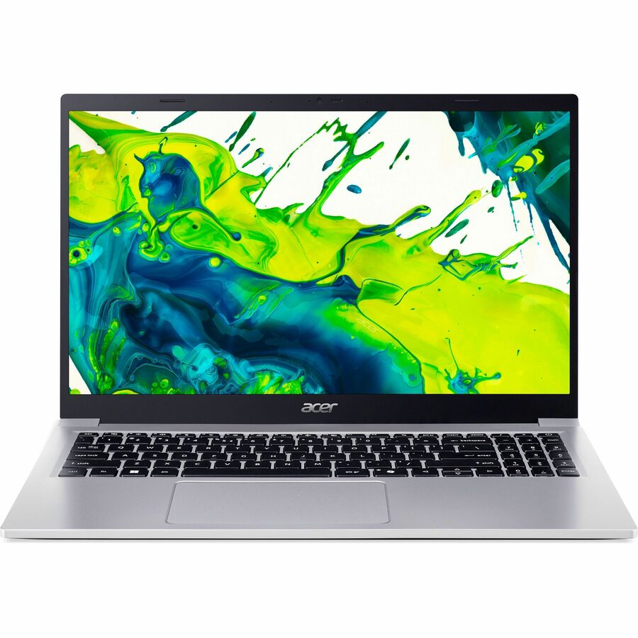 Acer Aspire Lite AL15-33P AL15-33P-37W4 15.6" Clamshell Notebook - Full HD - 60 Hz - Intel Core 3 N355 - 8 GB - 512 GB PCI Express SSD - Silver