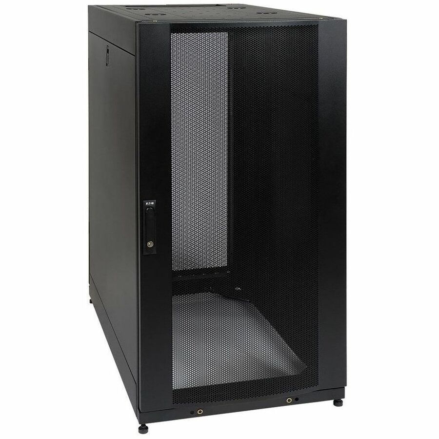 Tripp Lite by Eaton 25U SmartRack Standard-Depth Half-Height Server Rack Enclosure Doors and Side Panels