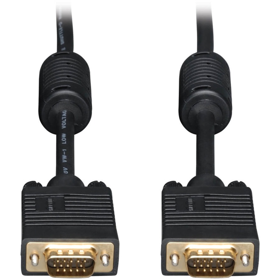 Tripp Lite by Eaton 25ft SVGA / VGA Coax Monitor Cable with RGB High Resolution HD15 M/M 25'