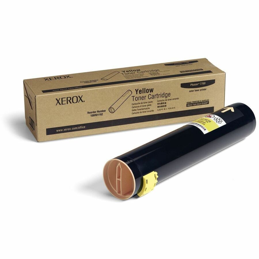 Xerox Genuine Phaser™ 7760 Yellow Toner Cartridge