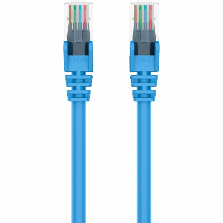 Belkin Cat5e Crossover Cable - RJ-45 Male Network - RJ-45 Male Network - 15ft - Blue