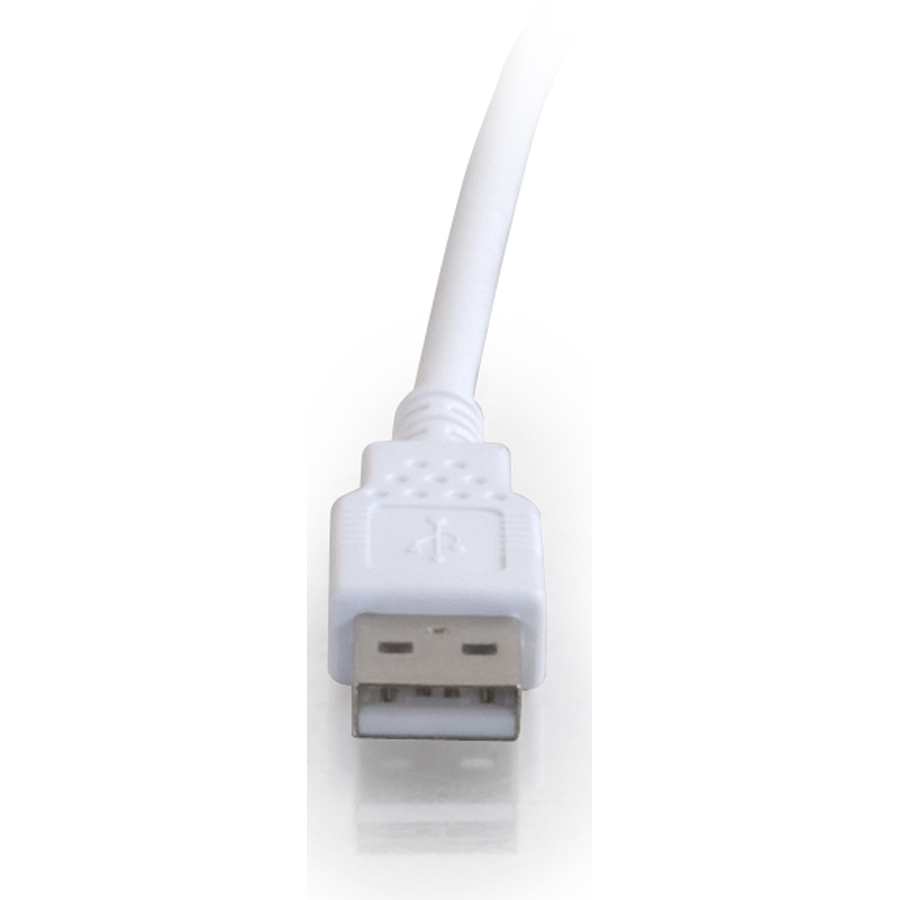 C2G USB Extension Cable - Type A Male - Type A Female - 2m - White - USB Cables - CGO19018