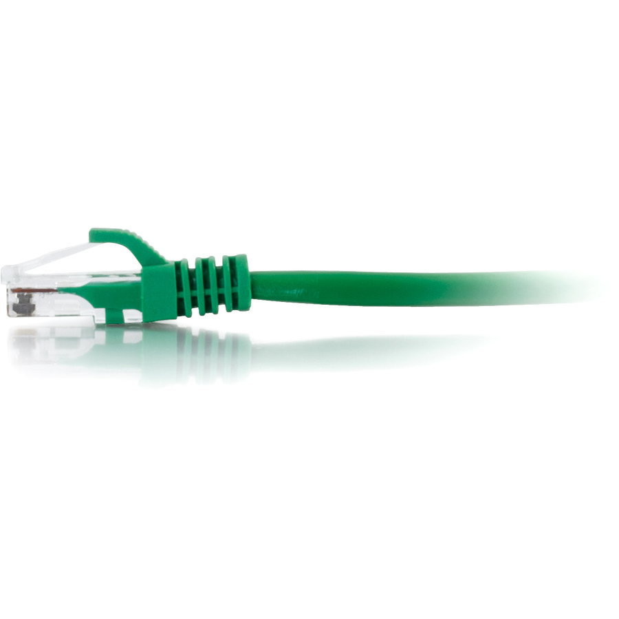 C2G-10ft Cat5e Snagless Unshielded (UTP) Network Patch Cable - Green