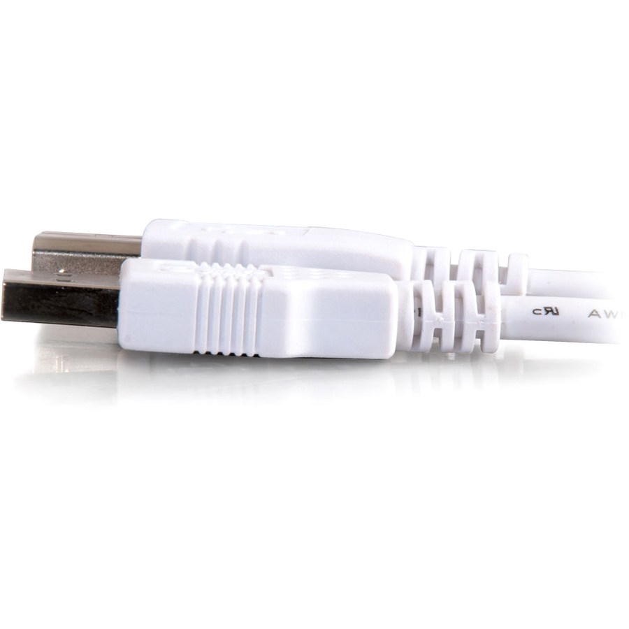 C2G USB Cable - Type A Male - Type B Male - 3m - White - USB Cables - CGO13400