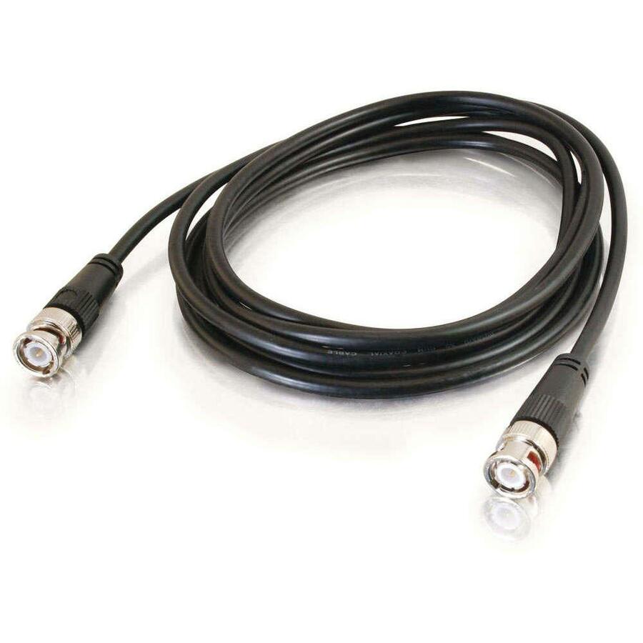 Legrand C2G 15 ft RG58 BNC thinnet coax cable for coax-based signal connections — alternate view 1
